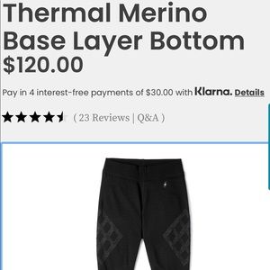 Smart Wool Base Layet